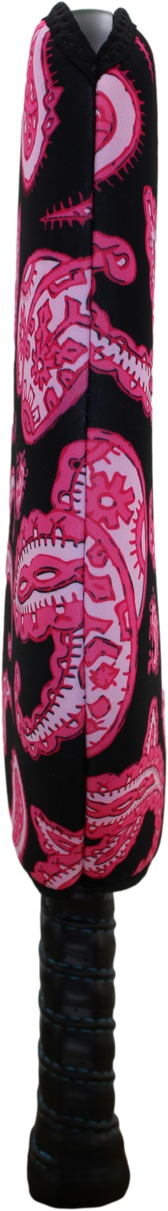 BeeJos Women's Paisley Collection: Premium Slip-On Pickleball Paddle Cover-Fits Standard Size Paddles-Zipperless (Paddle not Included) 2 Color Variations Handmade in USA