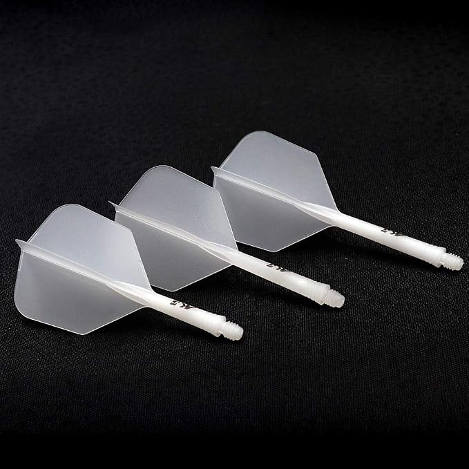CUESOUL 3 Sets Integrated Dart Shaft and Flights,Dart Shaft Length 21mm/28mm/33mm