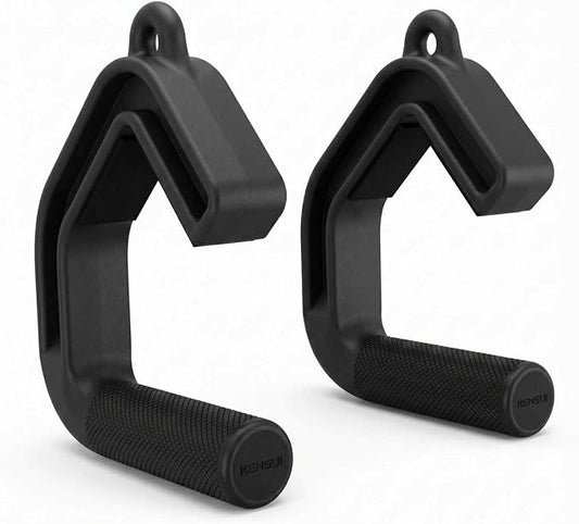 KENSUI Swissies™ V2 - Adjustable Neutral Grip Attachment for Bars, Barbells, Cables, Bands, Machines (Pair)