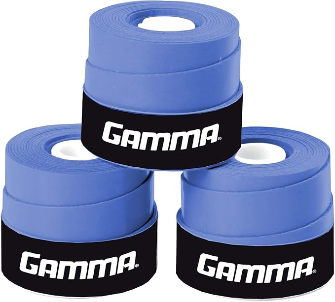 Gamma Sports Supreme Overgrip for Tennis, Pickleball, Squash, Badminton, and Racquetball Racquets, Multiple Pack Sizes and Colors