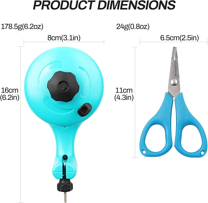 Fishing Line Spooler for Spinning Cast Reels Spooling Station Spools Holder Winder Machine Accessories