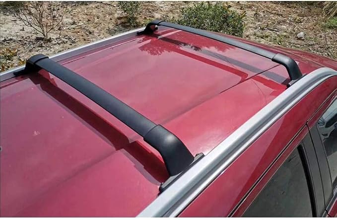 Heavy Duty Aluminum Alloy Cross Bars for Nissan Kicks 2016-2024 | Easy Installation | Warranty 2 Years | Compatible with Roof Boxes, Bags, Kayak, Bicycle Rooftop Accessories