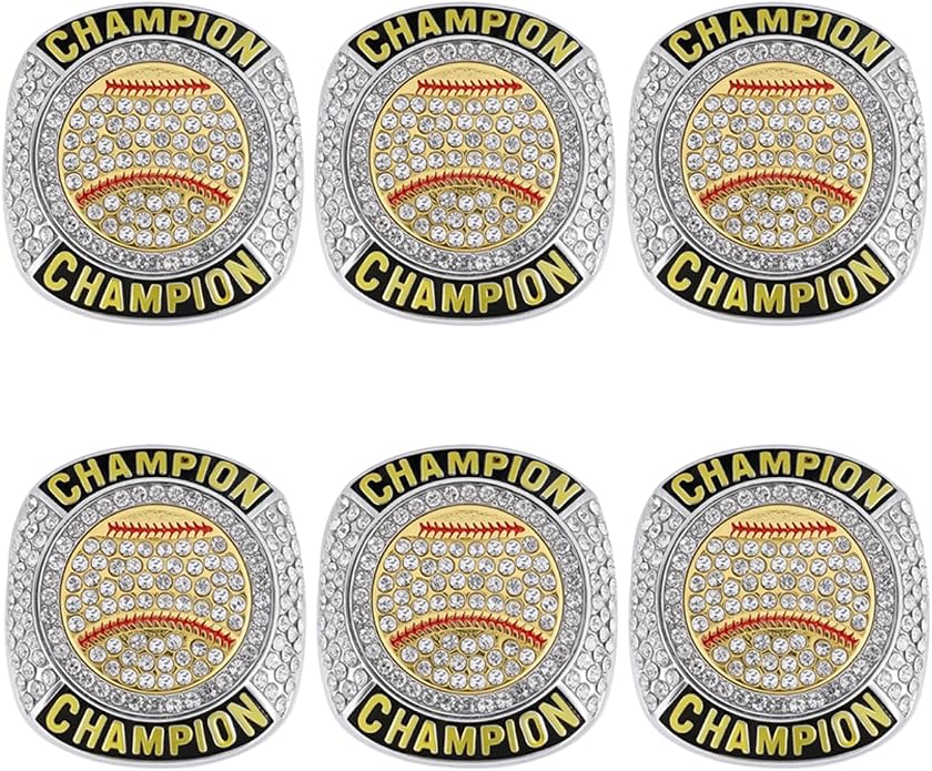 Baseball Championship Ring Trophy Award Gift Tournament Champions or Finalists Champion Ring