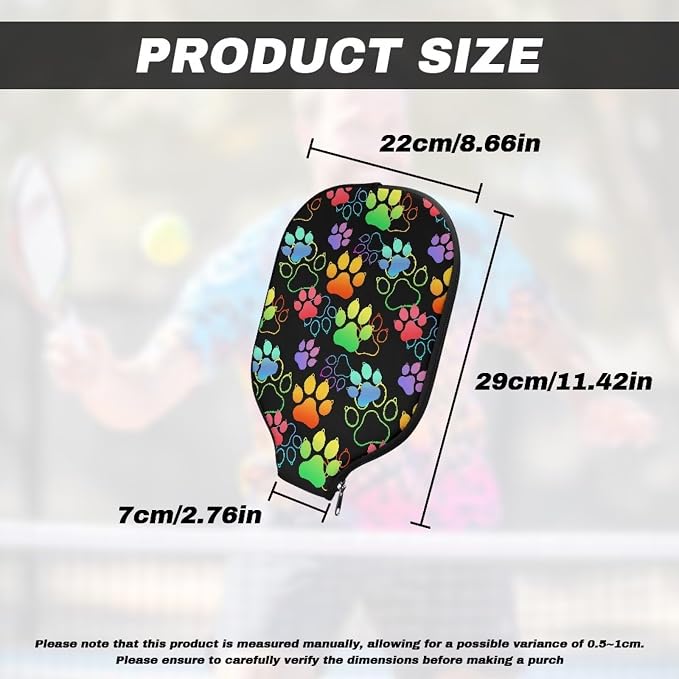 Blue Camo Corgi Pattern Print Pickleball Paddle Covers Only Paddles Holder Sleeve Fits Most Rackets