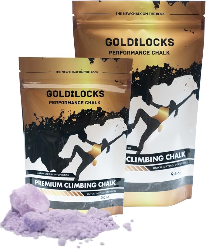 Goldilocks Chunky Chalk for Rock Climbing, Crossfit, Weight Training, Gymnastics, & More - Parent