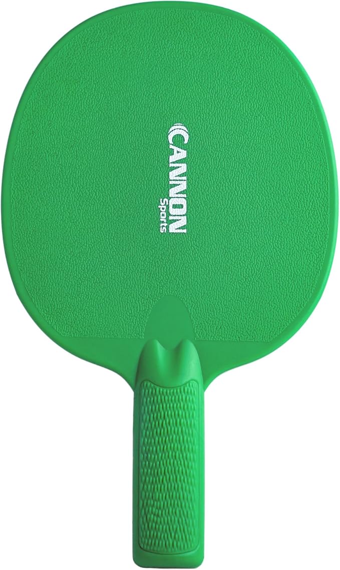 Cannon Sports Unbreakable Table Tennis Paddles - Waterproof & Weather Resistant Table Tennis Rackets for Indoor & Outdoor Use – Textured Easy Grip Handle – Multiple Color Options