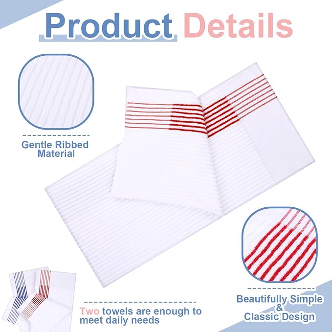 Mixweer Caddy Golf Towel 22" x 42" Large Caddy Towel Camping Sport Towels Cotton Soft Towels for Man Golf Lovers