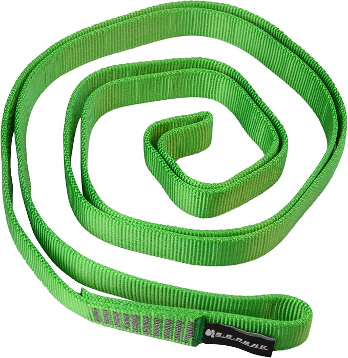 SEPEAK 25mm Nylon Tubular Webbing 1-Inch, 29kN/6520lbs, UIAA Certified Webbing Straps
