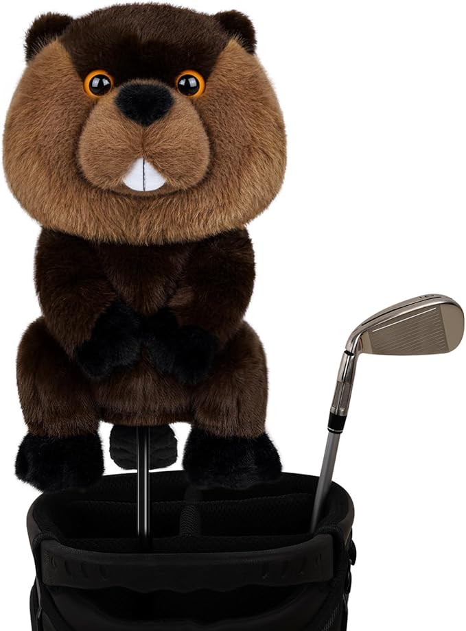 Craftsman Golf Driver Headcover Horse Sloth Funny Animal Golf Head Cover Novelty for Wood Driver Fairway Hybrid Golf Club for Men Women Kids Golfer Gift