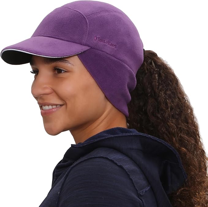TrailHeads Micro Fleece Neck Warmer and Ponytail Cap