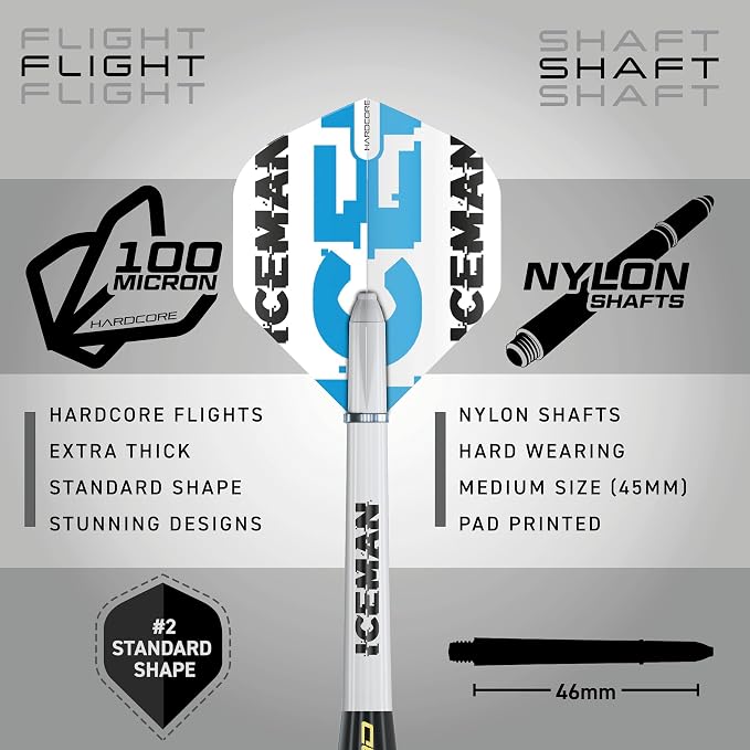 RED DRAGON Darts - Professional Darts Accessories - Choose from Full Dart Accessory Kit (Flights, Shafts, Finger Grip Wax & More) or Precision Dart Practice Rings - Multiple Options Available