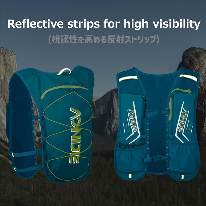 Azarxis Hydration Running Vest Backpack Pack 5L 5.5L for Women and Men Jogging Trail Race Marathon Cycling Hiking