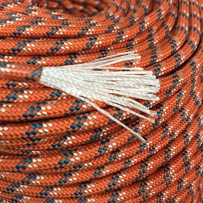 DESERT & FOX Outdoor Emergency Rope,Camping Ropes Climbing Ropes Diameter 9mm 10m/20m/30m/50m Wear Resistant High Strength Hiking Accessory Tool