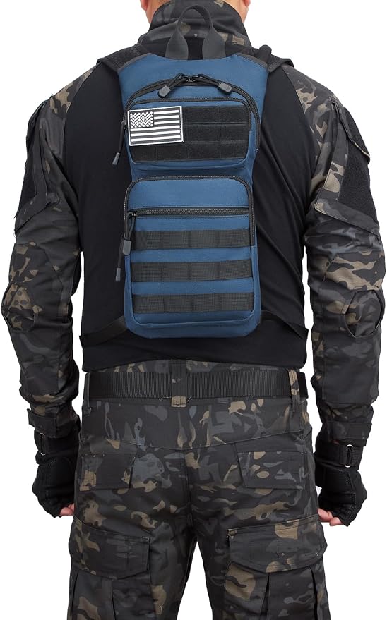 Insulated Hydration Pack Hiking Water Backpack Running Vest with 3L TPU Bladder Bag for Marathon Cycling Men