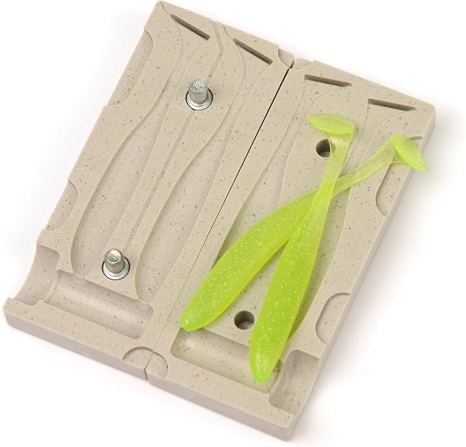 Soft Plastiс Mold Lure Making Injection Molds Fishing Lures Keitech Easy Shiner 3'' Two Cavity