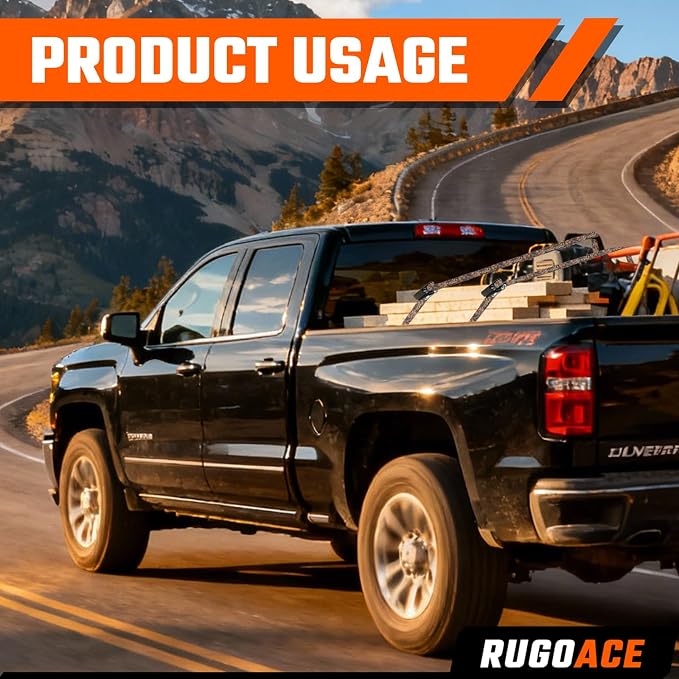8PK Ratchet Tie Down Straps 1" x 10ft, 300lbs Load Capacity, 900lbs Break Strength, Durable for Moving Appliances, Lawn Equipment, Motorcycles, Cargo Trucks, Trailers & More, Camouflage