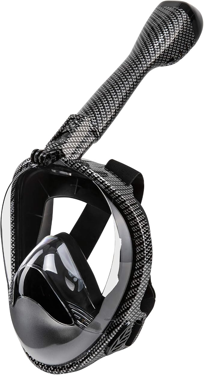 Seavenger Nautilus Full Face Snorkel Mask with New Breathing System