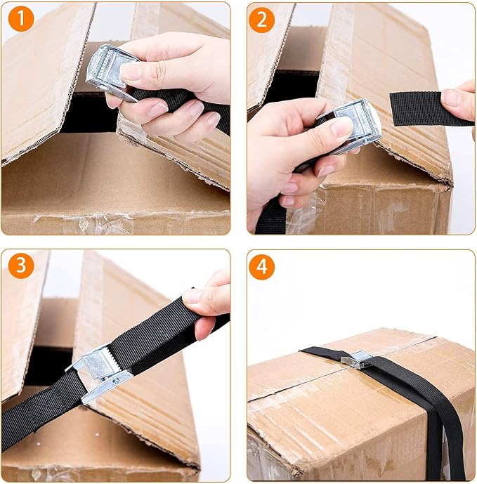 78'' Battery Tie Down Strap for Boats,Battery Box Hold Down Straps Kit with Stainless Steel Cam Buckle,Stainless Steel Deck Loop Mounts and SS Screws,Used for Cooler,Fuel Tank,YETI,RTIC,RV and More