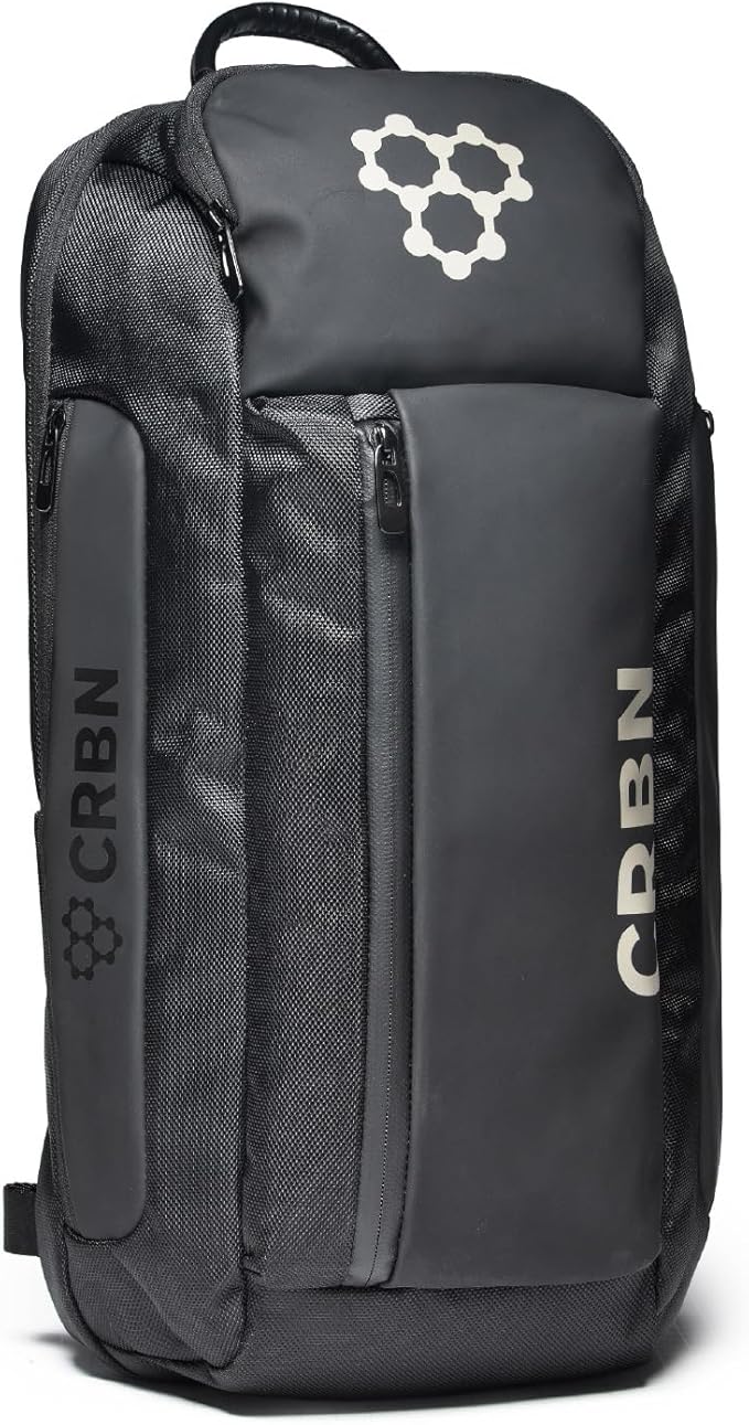CRBN Pickleball Sling Bag - Pro Team Pickleball Bag - Water-Resistant Pickleball Paddle Bag Holds 3 Paddles, Balls & More