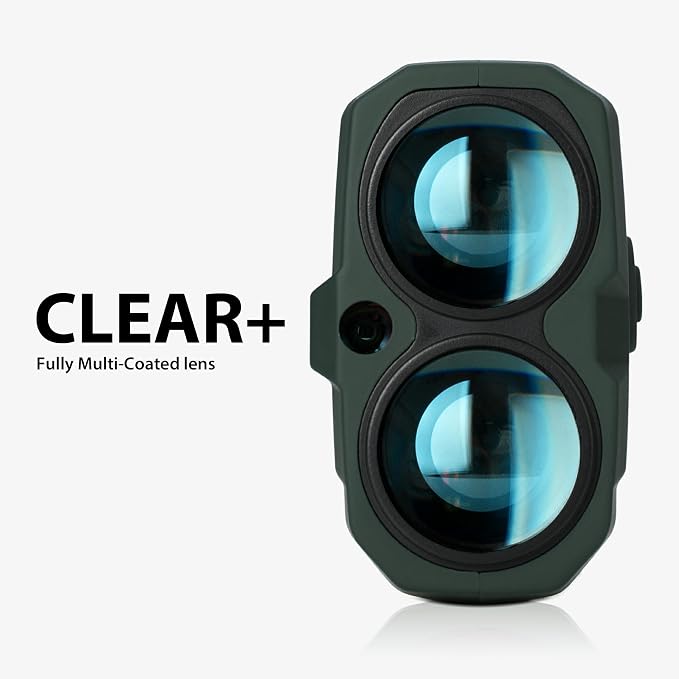 Gogogo Sport Vpro Green Hunting Rangefinder -1200 Yards Laser Range Finder for Hunting and Golf with Speed, Slope, Scan and Normal Measurements, Rechargeable