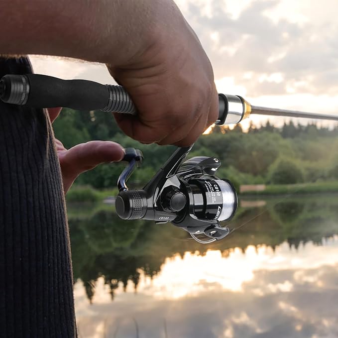 Fishing Rod Reel Full Kit Portable Travel Spinning Pole Reel Lure Carry Bag | Beginner Telescopic Fishing Rod Set 5.58FT/6.89FT Ultralight Pole Accessories Kit for Youth Adults Saltwater Freshwater