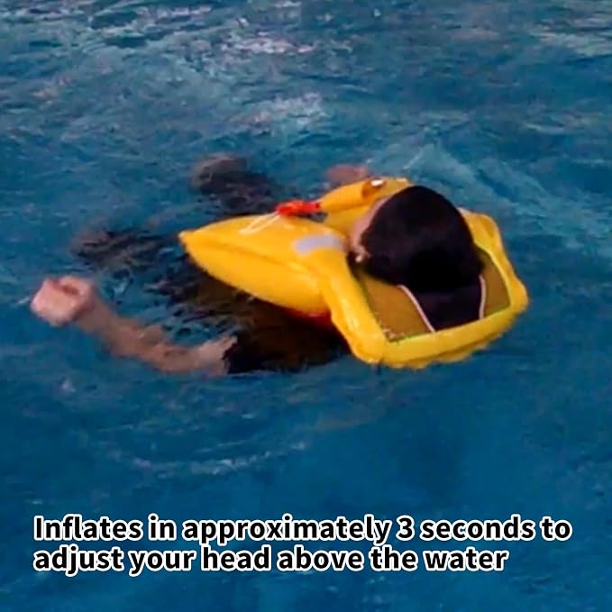 Automatic Inflatable Life Jacket|Life Vest for Adults|PFD Low Profile|Supports up to 330 lbs