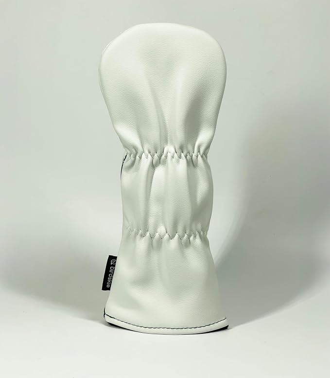 Golf Headcover for Hybrids and Fairway Woods Premium Leather Head Cover. Digitally Printed and Embroidered Design.