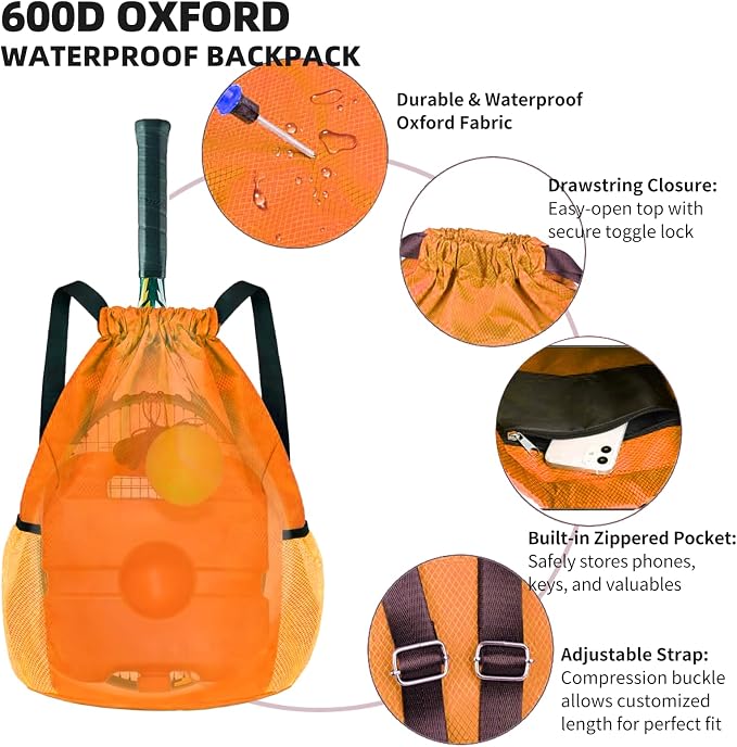 Tennis Trainer Rebounder Set- Portable Solo Practice System with 3 Rebound Balls, Waterproof Backpack & Stable Base,Perfect Tennis Buddy for Adults & Kids,Ideal Tennis Gift