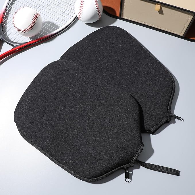 Mipcase Pickleball Paddle Covers 2 Pack with Zippered Tennis Racket Case for Outdoor Beach Sports Storage and Protection