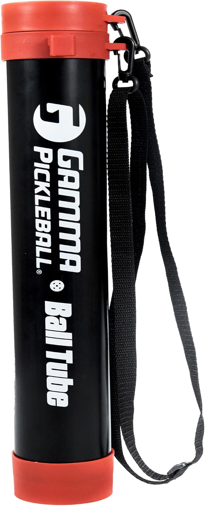 GAMMA Pickleball Ball Tube, Holds 12 Balls, Pickleball Equipment, Pickleball Court Acessories, Pickleball Ball Retriever, Indoor and Outdoor Balls, Easy & Compact