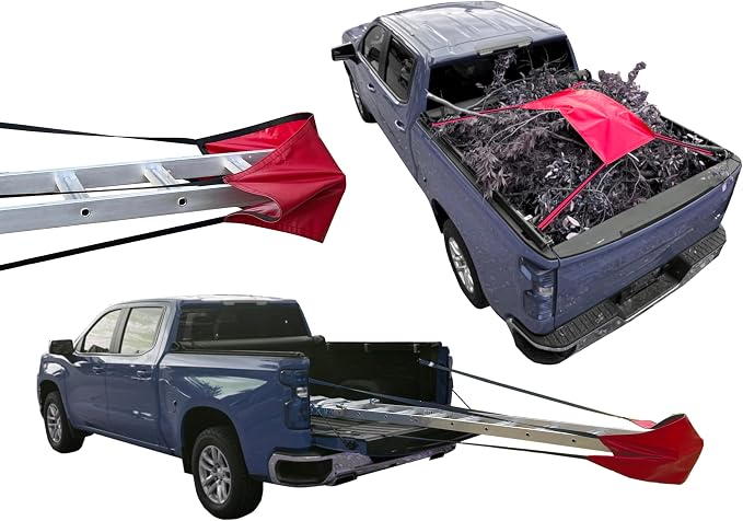 Universal Tie-Down Strap, Tailgate Extender & Tailgate Net | Tie Down Kayaks, Lumber and More!