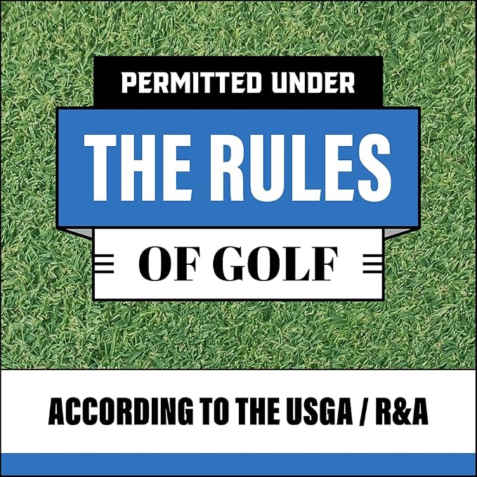 Putting Alignment Aid Tool - Golf Ball Marker - Rotate to Aim - Golf Gift Accessory for Men & Women Golfers - USGA Compliant