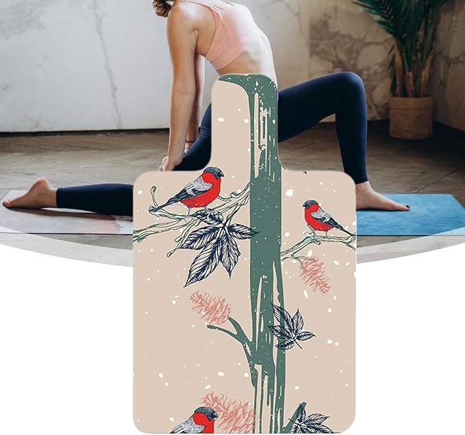 Generic Pilates Reformer Mat Towel, Reformer Cover Protector with Sweat-Absorbing Handle, Pilates Equipment Accessories for Home And Class, Soft,