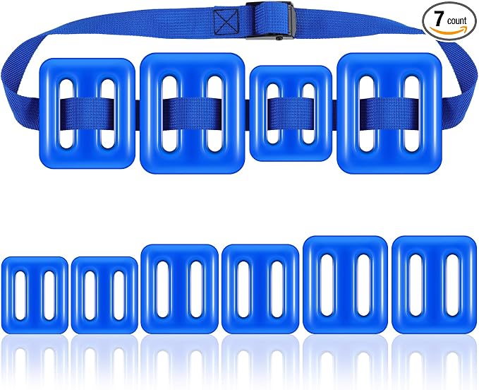 BBTO 6 Pack Dive Weights Belt for Scuba Diving Coated Dive Weights Nylon Dive Belt with Metal Quick Release Buckle for Free Diving Spear Fishing (1lb-3.3lb / 0.5kg-1.5kg)
