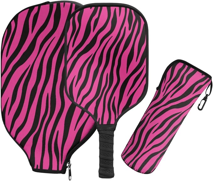 Pickleball Paddles Set 3PCS Pickleball Paddle Case Pickleball Racket Pickleball Bag Ideal for Beginners Gifts