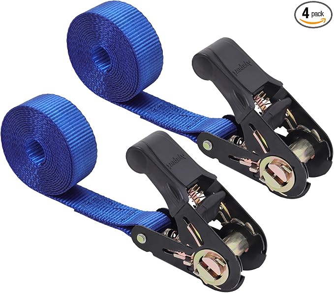 Ayaport Endless Ratchet Strap Ratcheting Tie Down Motorcycle Car Roof Rack Trailer Cargo Straps