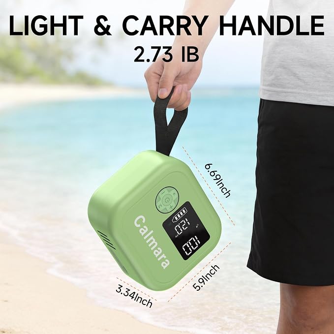 B1 Electric Paddle Board Pump,Rechargeable 10000mAh Cordless/12V DC 22 PSI High Pressure SUP Pump,Inflation & Deflation,Auto-Off for Stand Up Surfing Kite,Tent,Boat Gift for Men