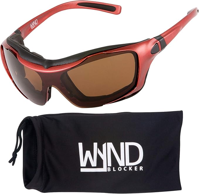 Polarized Large Motorcycle Riding Sunglasses Sports Wrap Glasses
