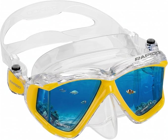 Rapido Panto-180 Four Lens Mask and Snorkel Combo