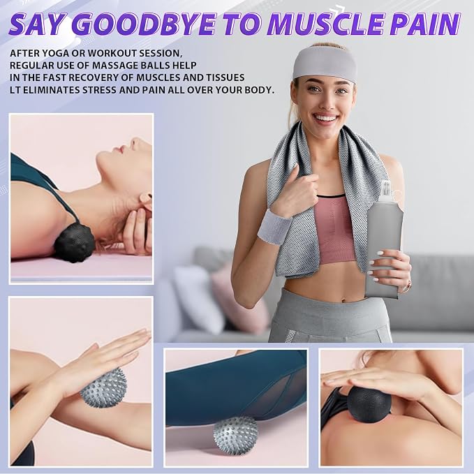 Halloscume 24 Pcs Pilates Kit, Home Pilate Equipment for Women, Pilates Ring and Ball Set with Stretching Strap, Water Bottle, Magic Circle, Yoga Ring, Gym Bag, Resistance Band, Anti Slip Sock