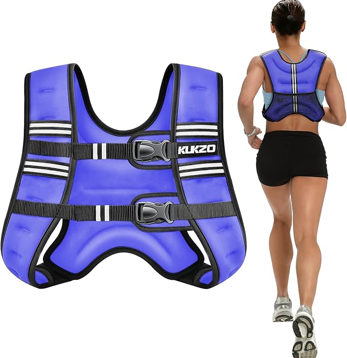 Weighted Vest Woman 6/8/12/16/20/25/30lb Weight Vest for Women Men Body Weight Vests for Walking Strength Training Running Workout Jogging Fitness