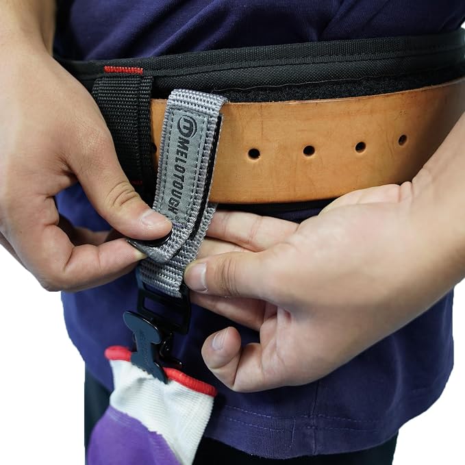 MELOTOUGH Work Glove Holder Glove Strap Quick Leash With Alligator Clip…