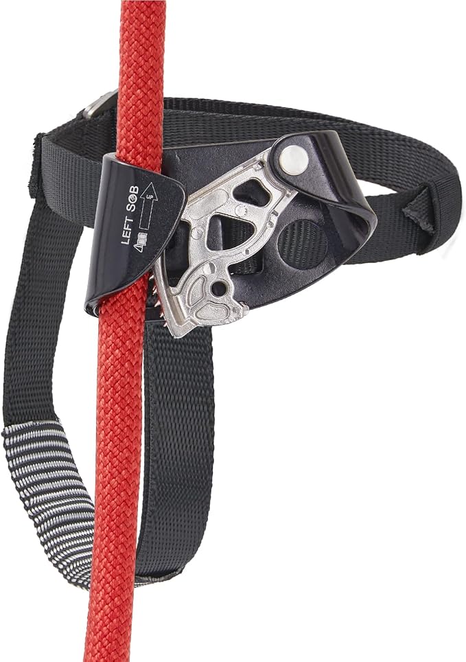 SOB Quick Step Foot Ascender,Outdoor Rock Climbing Tree Arborist, Mountaineering Equipment Climbing Rappelling Device for 8-13mm Rope