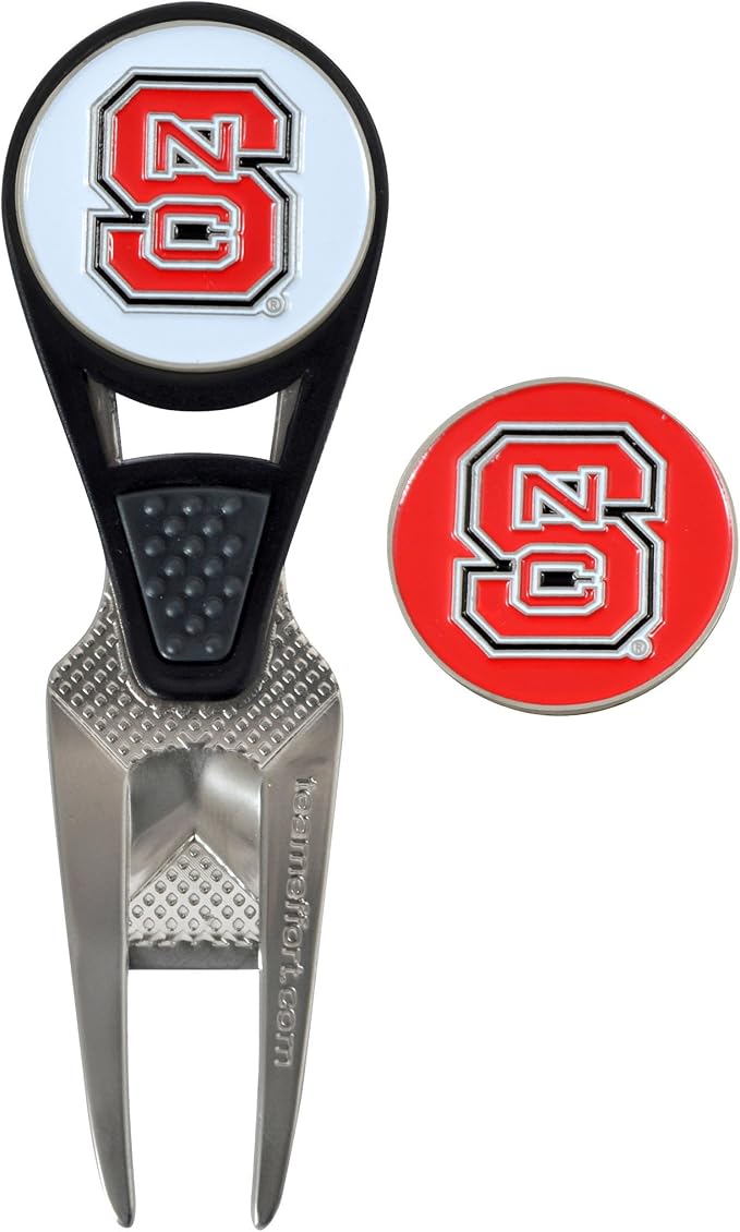 Team Effort Collegiate CVX Ball Mark Repair Tool & 2 Ball Markers