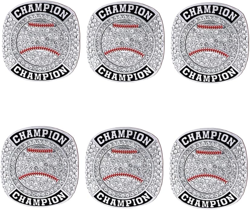 Baseball Championship Ring Trophy Award Gift Tournament Champions or Finalists Champion Ring