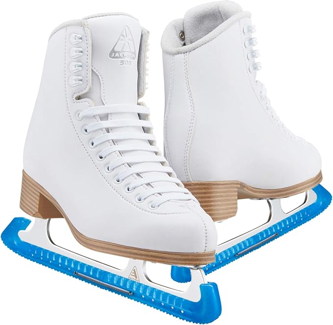 Jackson Ultima Classic Figure Ice Skates for Womens, Girls/JUST LAUNCHED NOV 2020 Bundle with Guardog Skateguards