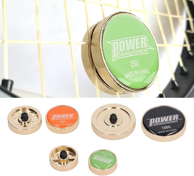 Topyond Tennis Racket Swing Weight Training Aid - Adds 100g, 50g, or 25g to Your Racquet for Enhanced Control, Tennis Weight for Racket