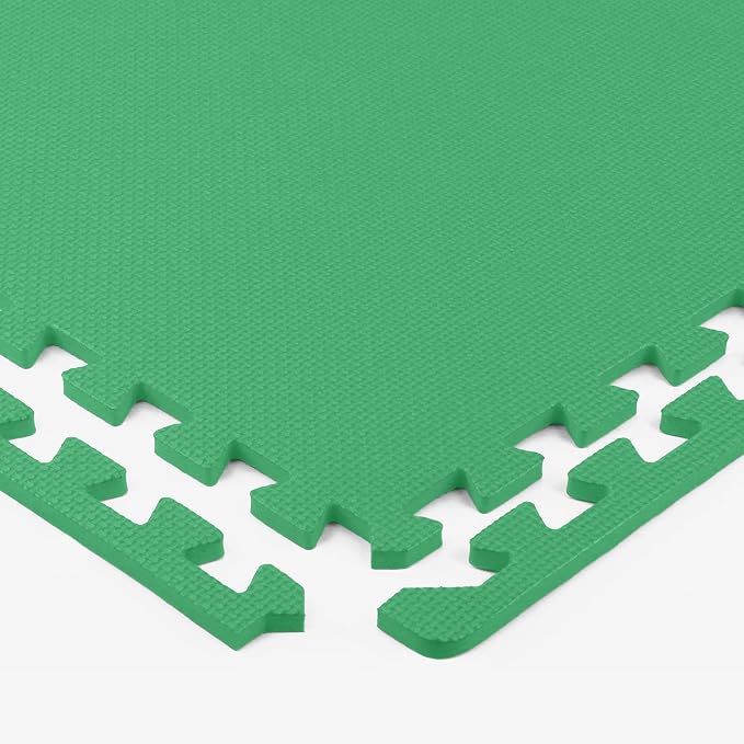 Flooring Inc's Puzzle Exercise Mats, EVA Foam Interlocking Floor Mats for Protective, Cushioned Workout Flooring for Home and Gym Equipment, Multiple Sizes & Colors