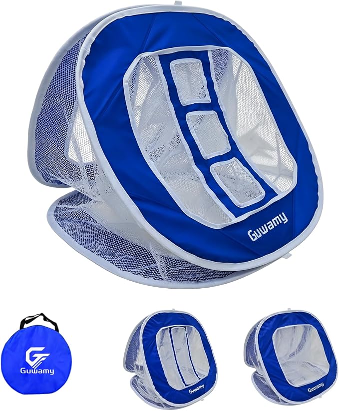 3-in-1 Pop Up Golf Chipping Net – Precision & Distance Trainer, Easy Indoor/Outdoor Setup – Ideal Gift