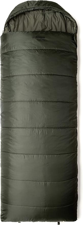 Snugpak Basecamp Ops Navigator Sleeping Bag with Compression Stuff Sack